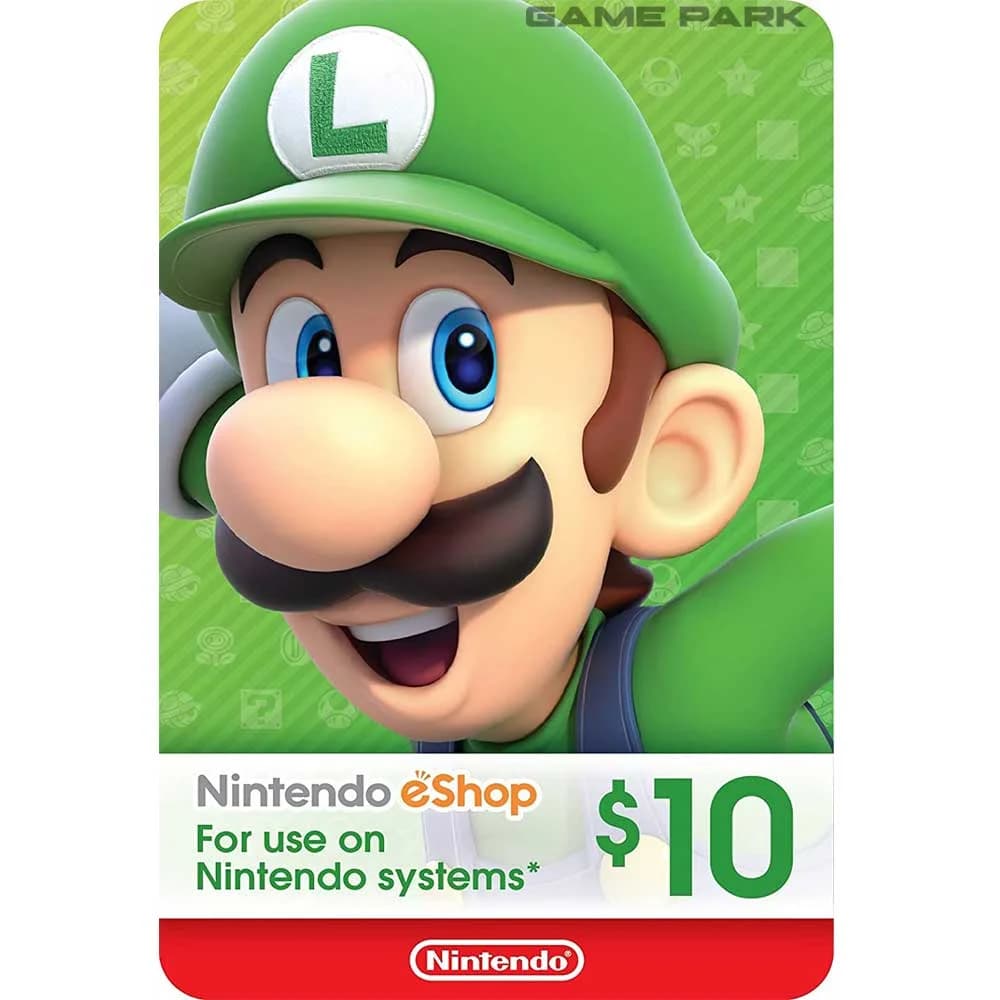EShop 10 USD Nintendo Gift Card USA