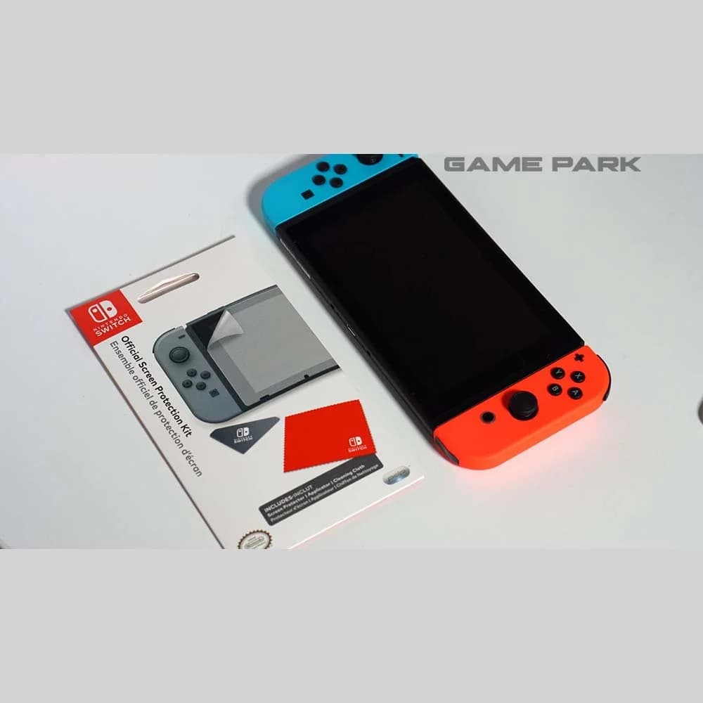 Nintendo Switch Glass Protector Nintendo Switch Glass Protector Specifically designed for the 6.2-inch Nintendo Switch only, NOT for 7-inch Nintendo Switch OLED. Ultra-clear High Definition with 99.9% transparency to allow an optimal, natural viewing experience. Ultra thin-0.3mm thickness is reliable and resilient, and promises full compatibility with touchscreen sensitivity. Highly durable, and scratch resistant. Surface hardness 9H and topped with oleophobic coating to reduce fingerprints. Ni…